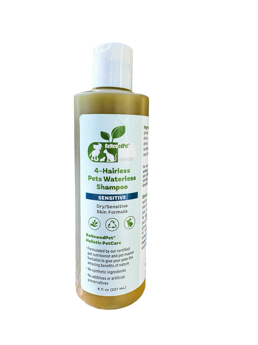 Sensitive Skin Waterless Shampoo for Hairless Dogs