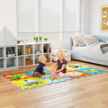 8-Piece Educational Animal Interlocking Baby Play Mat