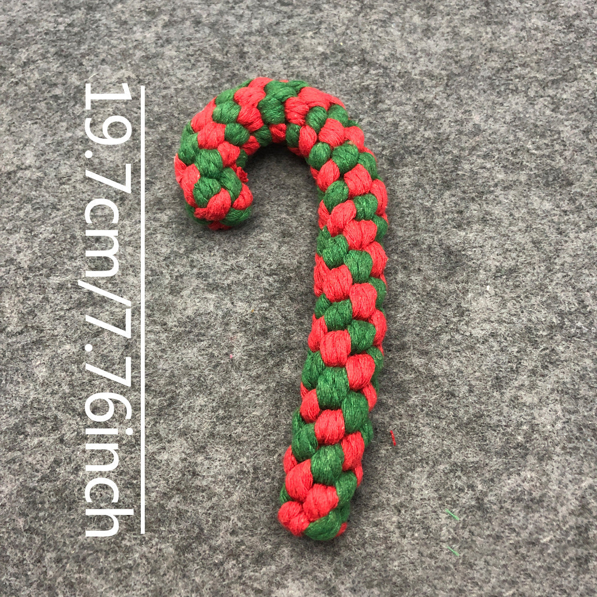Christmas Pet Cotton Rope Cane Toy Set Bite-resistant Molar Interactive Dog Toy Teeth Clean Festive Toy For Small Medium Dogs - Majestic Pet Kingdom