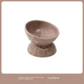 Ceramic High Leg Cervical Support Oblique Bowl