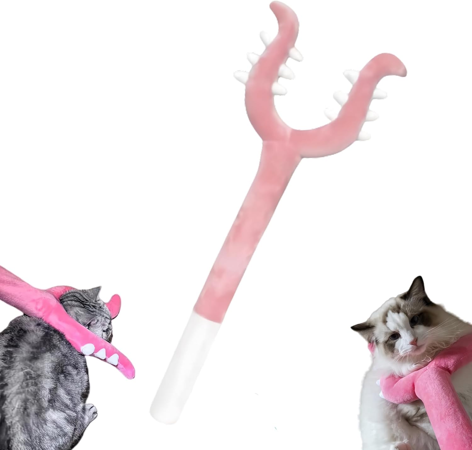 Plush Cat Wand Toy Catch The Naughty Cat Wand Pet Toys Interactive Cat Toy Chikawa Cat Toy Wand Sanctioning Cat Stick Toy Cat Toys For Indoor Cats - Majestic Pet Kingdom