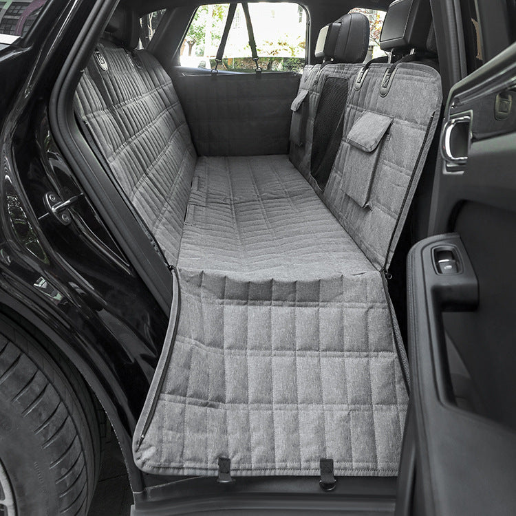 New Vehicle-mounted Pet Mat Water And Dirt Resistant Rear