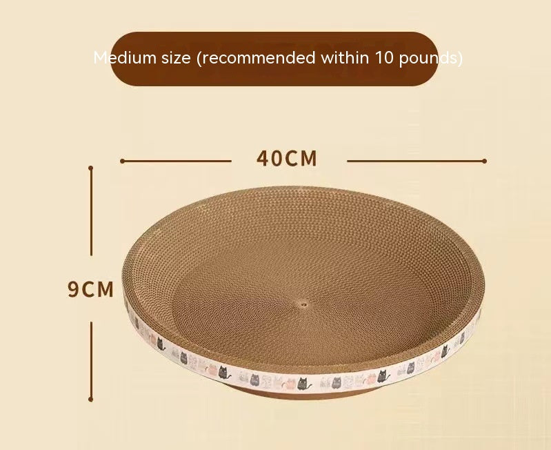 Cat Scratch Board And Cat Nest Integrated, Wear-resistant And Non Falling Debris - Majestic Pet Kingdom