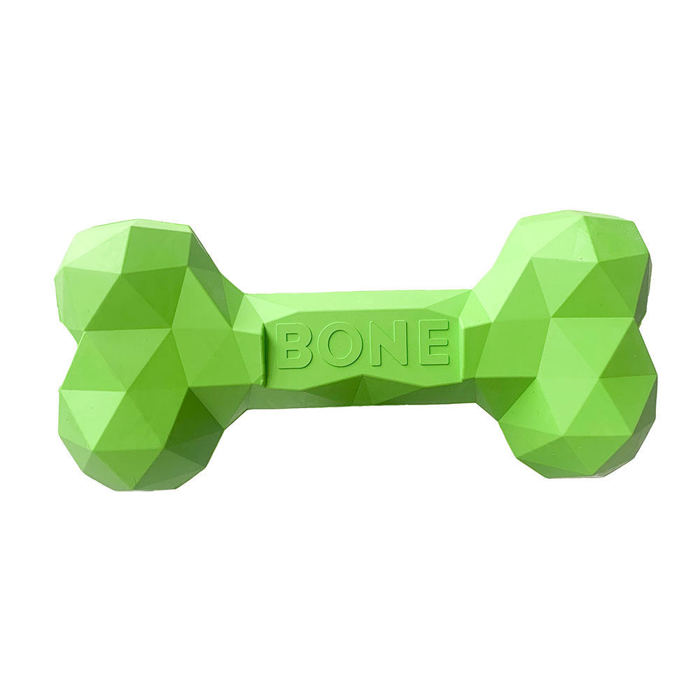 Pet Dog Teeth Grinding Bite Resistant Rubber Bone Toy - Majestic Pet Kingdom