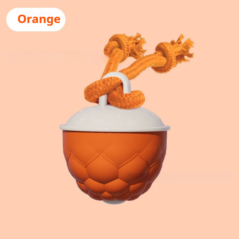 Smart Bite-Resistant Dog Toy Ball With Teeth-Grinding And Sound-Producing Features | Purrfect Pet Kingdom