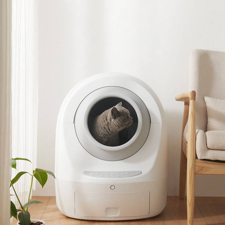 Automatic Self-Cleaning Enclosed Smart Wi-Fi Cat Litter Box - Majestic Pet Kingdom