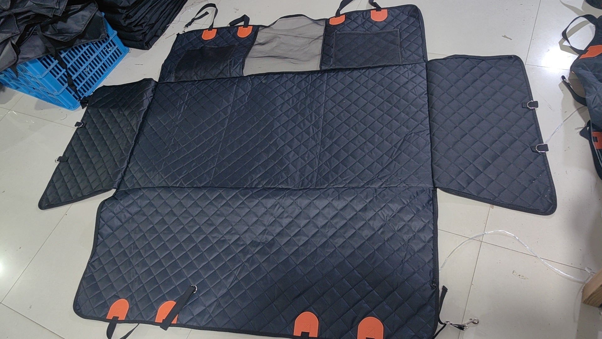 Heavy-duty Extended Car Seat Cover With A Pet Mat For Vehicles
