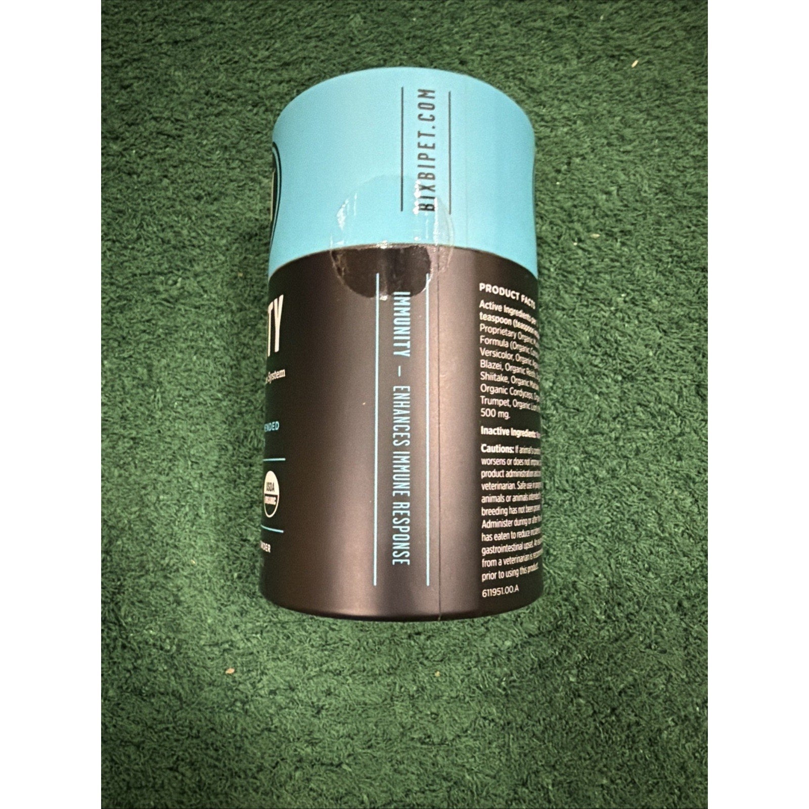 Pet Immune Powder BIXBI Organic Superfood Mushroom Booster 60g - Detail Angle 4 | Majestic Pet Kingdom