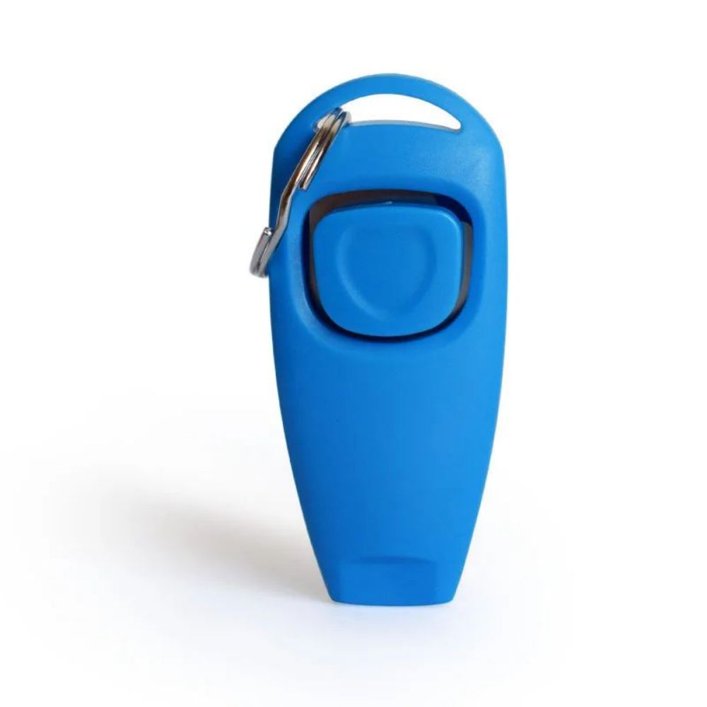 Dog Training Clicker Whistle Set with Key Ring and Wrist Strap - Detail Angle 6 | Majestic Pet Kingdom