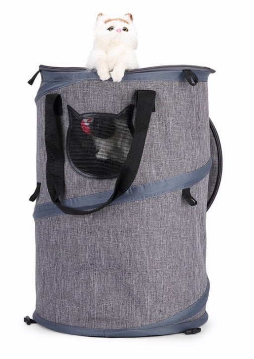 Dog Carrier Bag Portable Outdoor Travel Tunnel Bed Nest