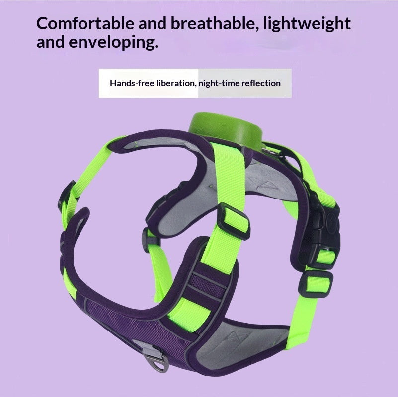 Automatic Retractable Leash And Harness - Majestic Pet Kingdom