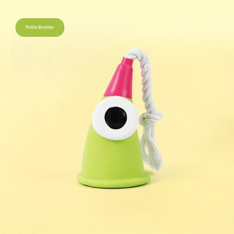 Durable Chew-Resistant Natural Latex Pet Squeaky Toy
