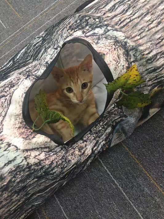Tree Pattern Tunnel Pet Zhiyi Cat Toy Pets Supplies Dog Toys - Majestic Pet Kingdom