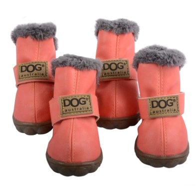 Dog Thick Snow Boots Keep Warm Teddy Autumn And Winter VIP Shoes - Majestic Pet Kingdom
