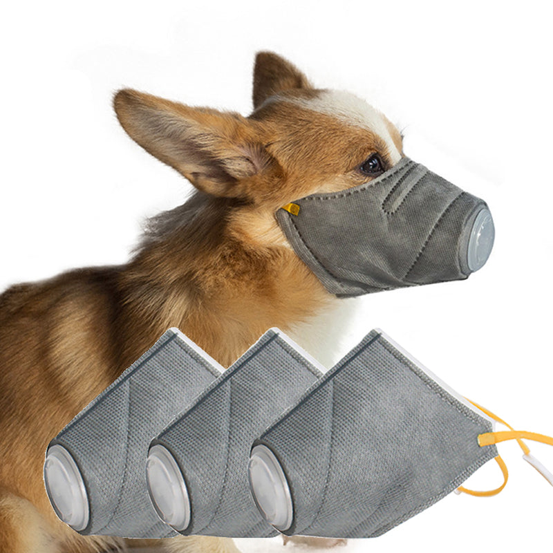 Dogs Anti-fog Haze Masks Anti Dust Gas Pollution Muzzle Dog Soft Face | Majestic Pet Kingdom™