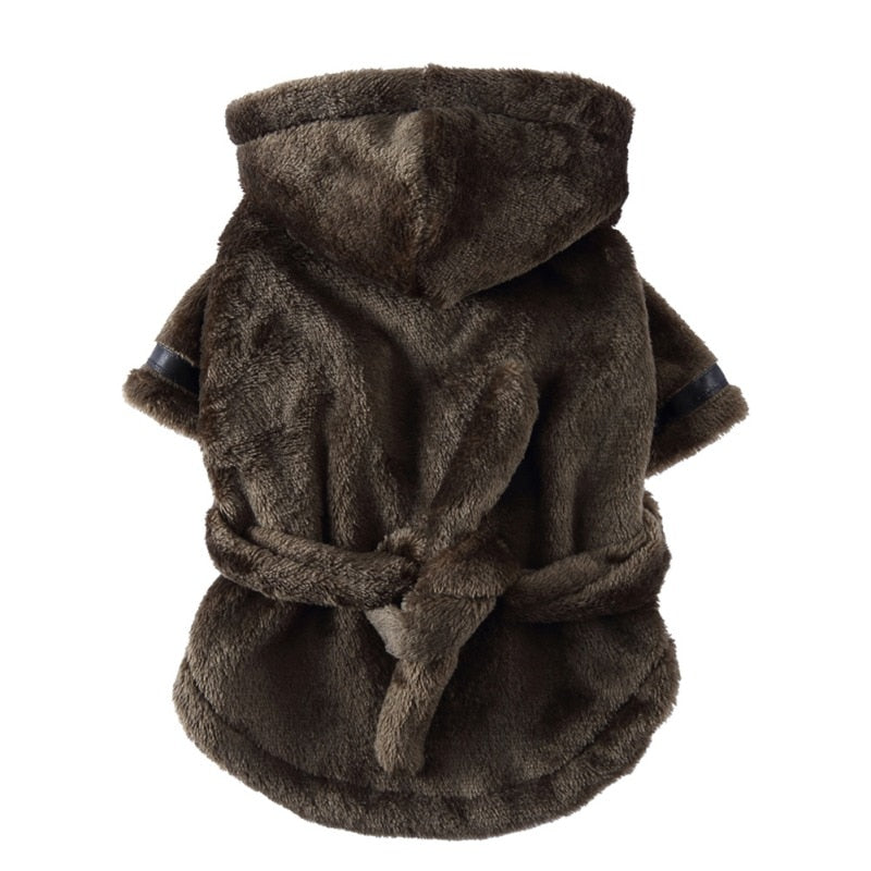 Dog Bathrobe Super Absorbent Quick-Drying Microfiber Pajamas - Detail Angle 5 | Majestic Pet Kingdom