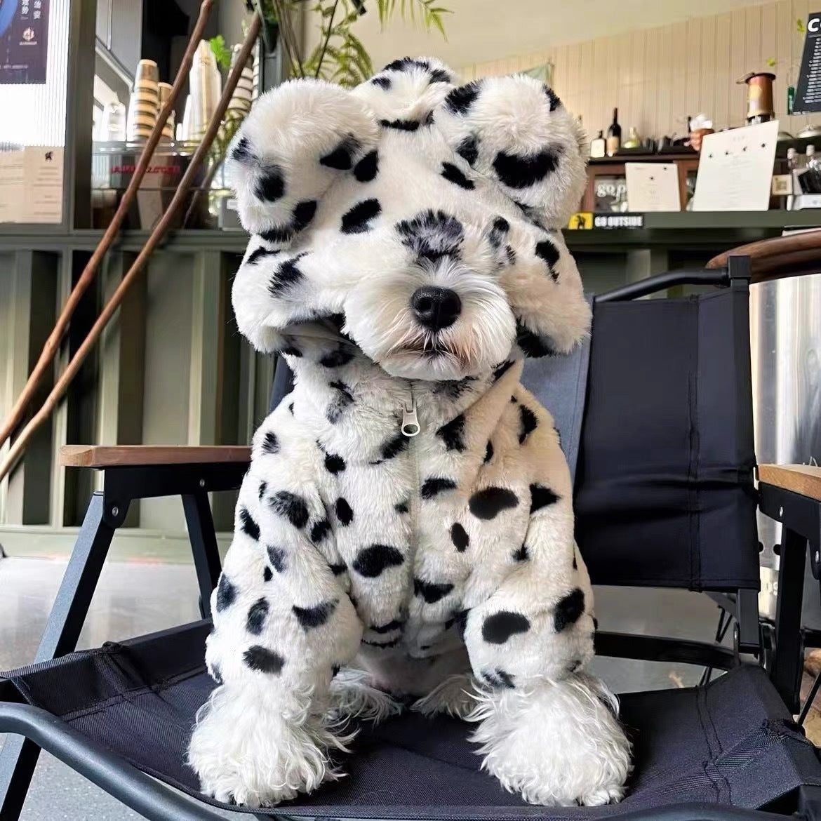 Dog Clothing Thickened Warm Fur Coat - Premium Pet Accessory