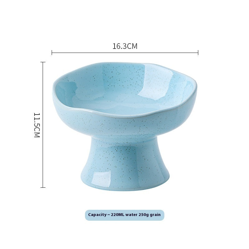 Anti-tumble Large Diameter Ceramic Pet Bowl - Majestic Pet Kingdom