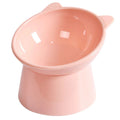 Tilted Cat Food Bowl Elevated Cat Bowl Ergonomic Raised Cat Food Bowl Anti Vomiting Plastic Feeding Bowl Non Slip For Cats Dogs