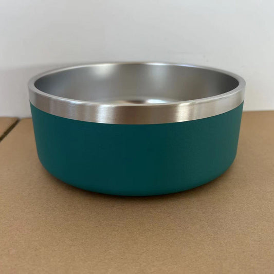 Stainless Steel Dog Bowl Inside And Outside 304 With Silica Gel Pad - Majestic Pet Kingdom