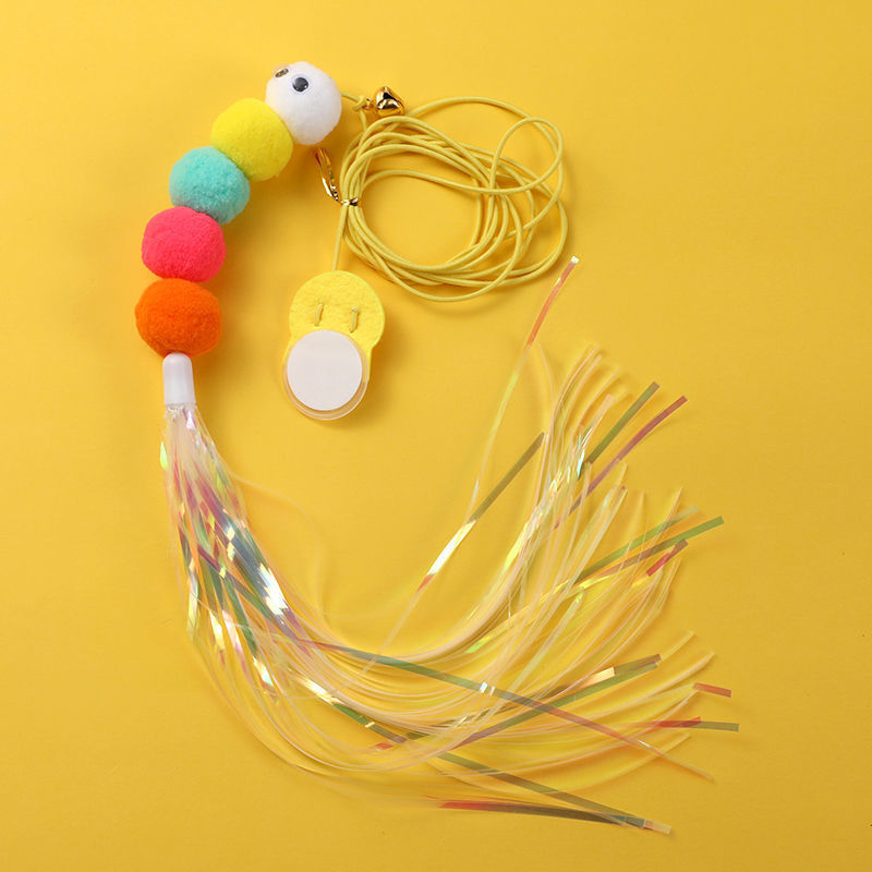 Feather Bell Cat Teaser Cat To Swing Toy