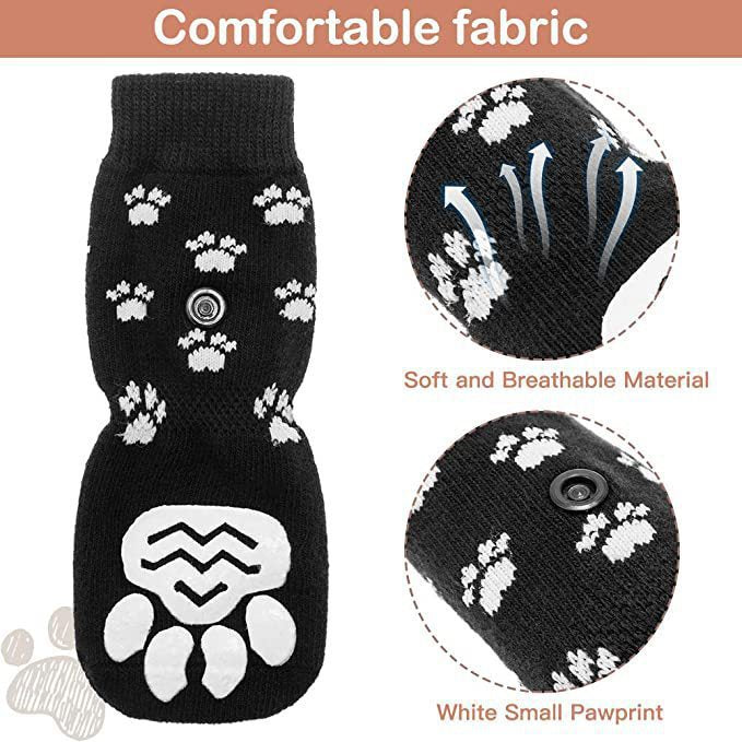 Pet socks foot covers cat and dog socks outdoor anti slip and waterproof shoes socks - Majestic Pet Kingdom