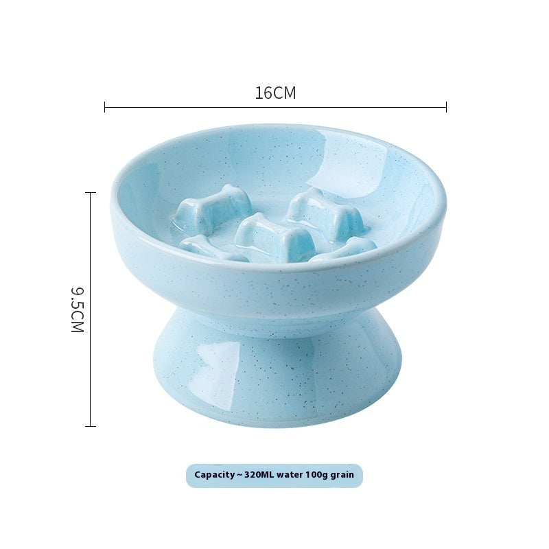 Anti-tumble Large Diameter Ceramic Pet Bowl - Majestic Pet Kingdom