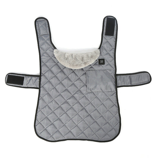 Heated Pet Clothing - New Fashion Warm Dog Cotton Jacket with Short Rabbit Fur | Purrfect Pet Kingdom