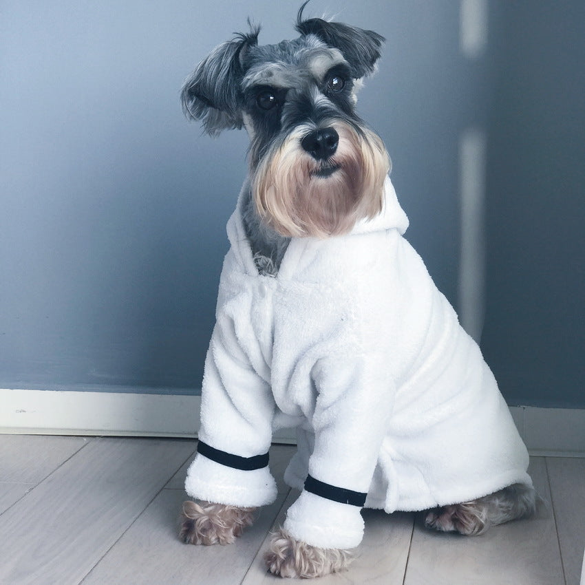 Pet clothes bathrobe robe pajamas - Majestic Pet Kingdom