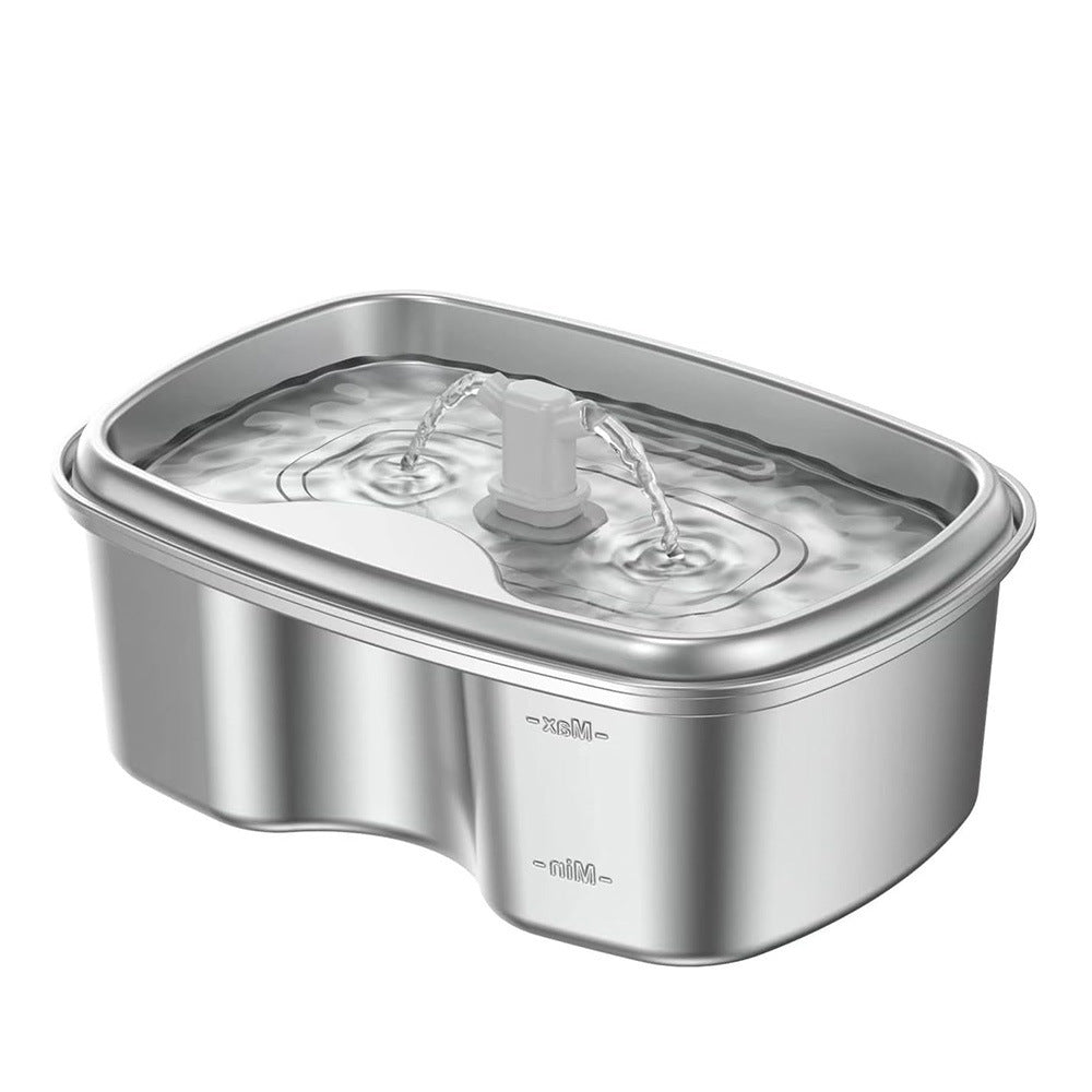 Smart Pet Water Dispenser: Stainless Steel Auto Circulation - Majestic Pet Kingdom