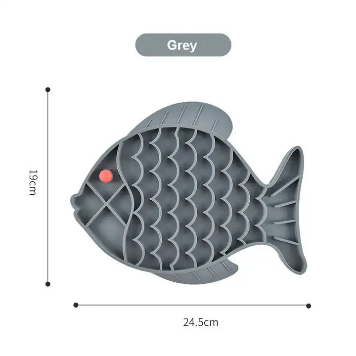 Silicone Lick Mat For Pet Dogs Slow Food Plate Rice Bowl For Small Medium Dog Anti Gulping Choking Feeder Puppy Treat Dispenser - Majestic Pet Kingdom
