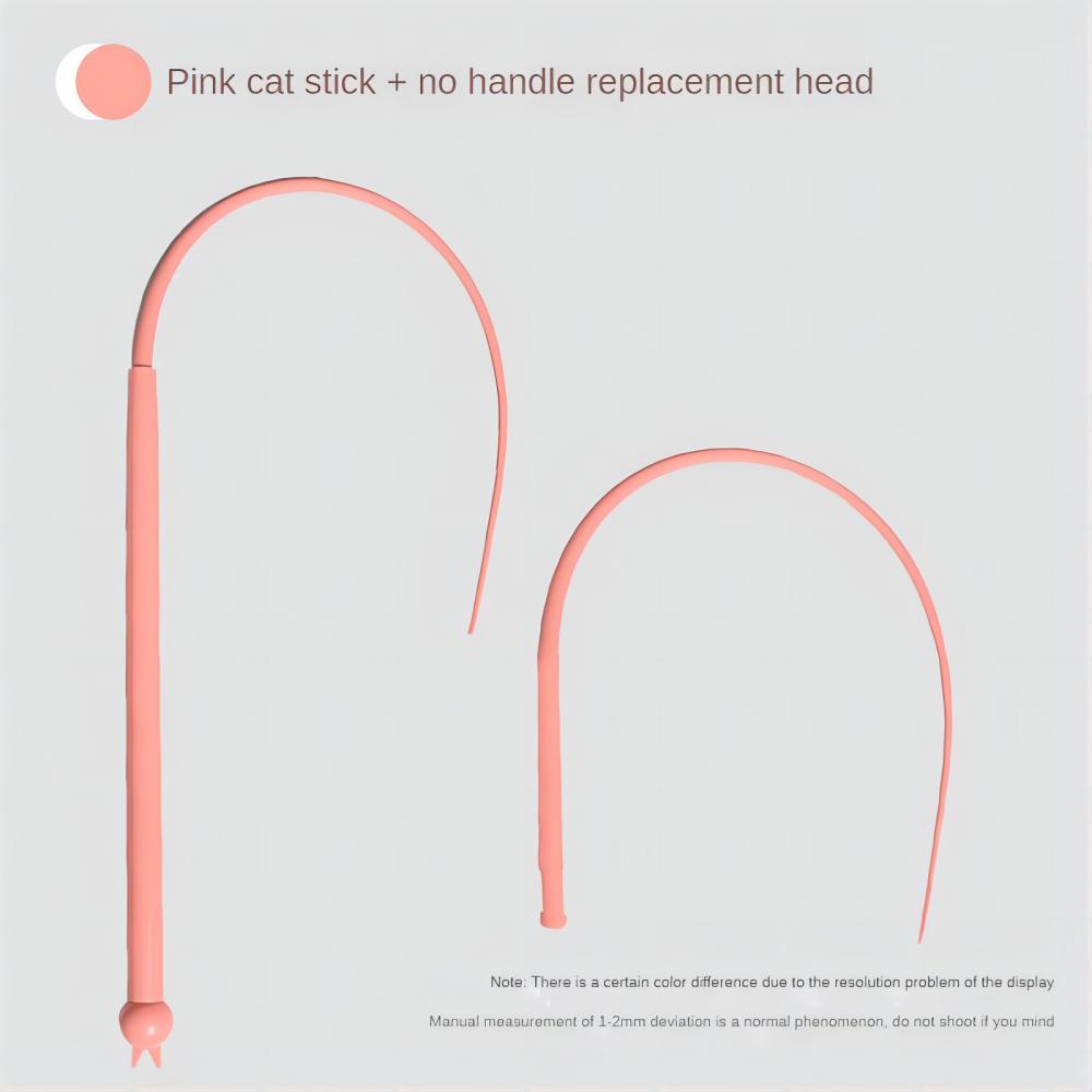 Simulated Mouse Tail Cat Toy Cat Teaser Funny Stick Silicone Long Tail Pet Interactive Toys For Cats Kitten Hunting Pet Products | Purrfect Pet Kingdom