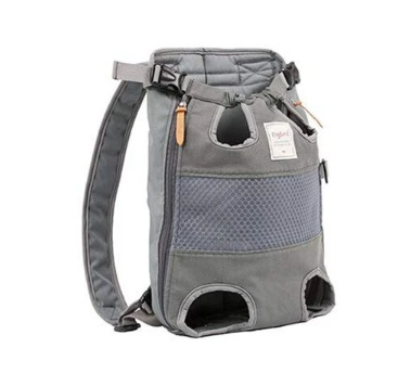 Dog Carrier Backpack Front Chest Legs-Out Breathable Travel Bag - Detail Angle 3 | Majestic Pet Kingdom