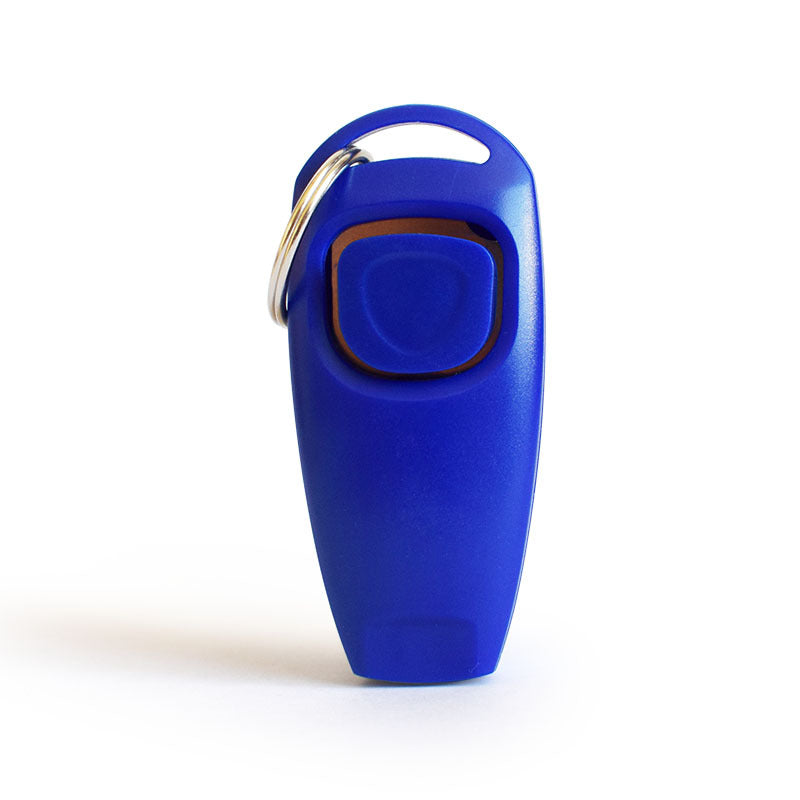 Dog Training Clicker Whistle Set with Key Ring and Wrist