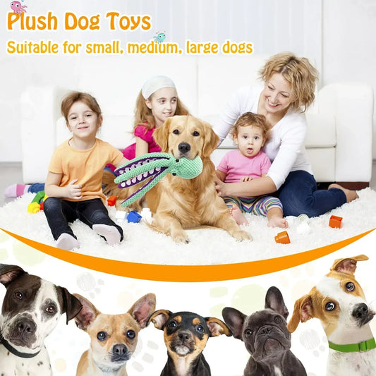 pet-plush-toy-cat-dog-voice-octopus-shell-puzzle-toy-bite-resistant-interactive-pet-dog-teeth-cleaning-chew-toy-pet-supplies-luxury-view-2 | Majestic Pet Kingdom