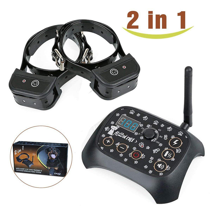 Majestic Pet Kingdom - Automatic Remote Control Dog Trainer Pet Wireless Fence View 1