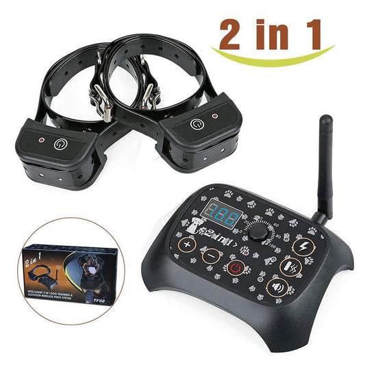 Majestic Pet Kingdom - Automatic Remote Control Dog Trainer Pet Wireless Fence View 1