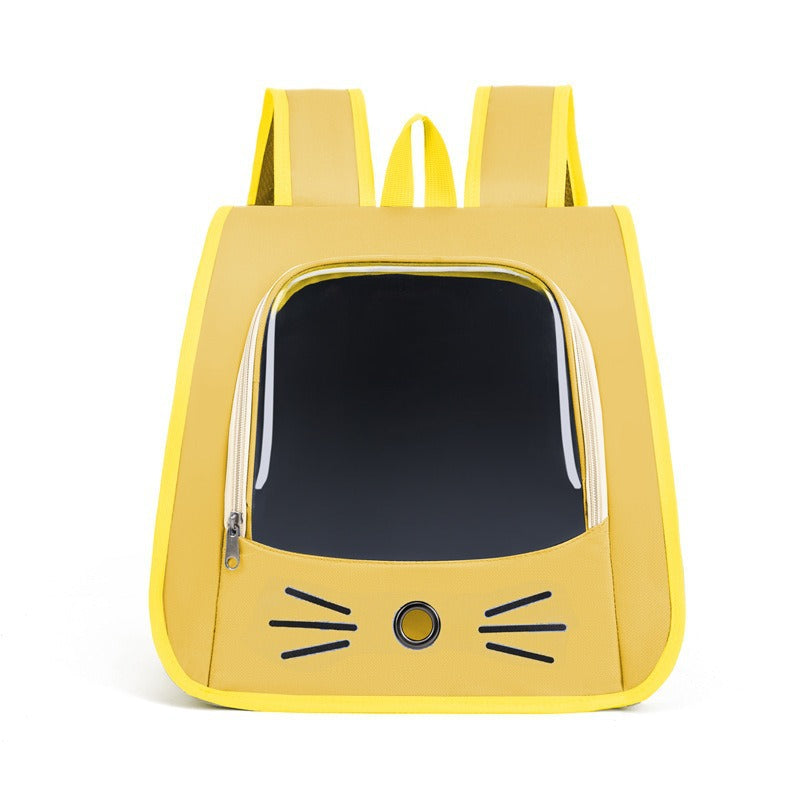 Pet Cat Carrier Bag Cat Backpack Outdoor Breathable Portable Shoulders Bag For Cats Small Dogs Transport Carrier - Majestic Pet Kingdom