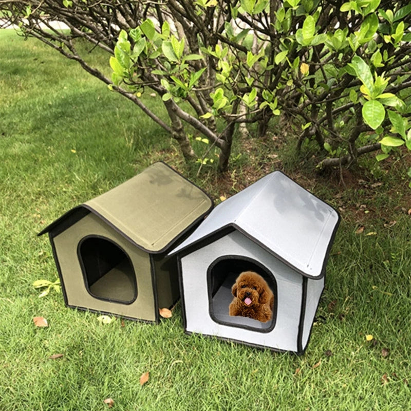 Outdoor Waterproof Dog And Cat Litter Bed Enclosure Shelter - Majestic Pet Kingdom