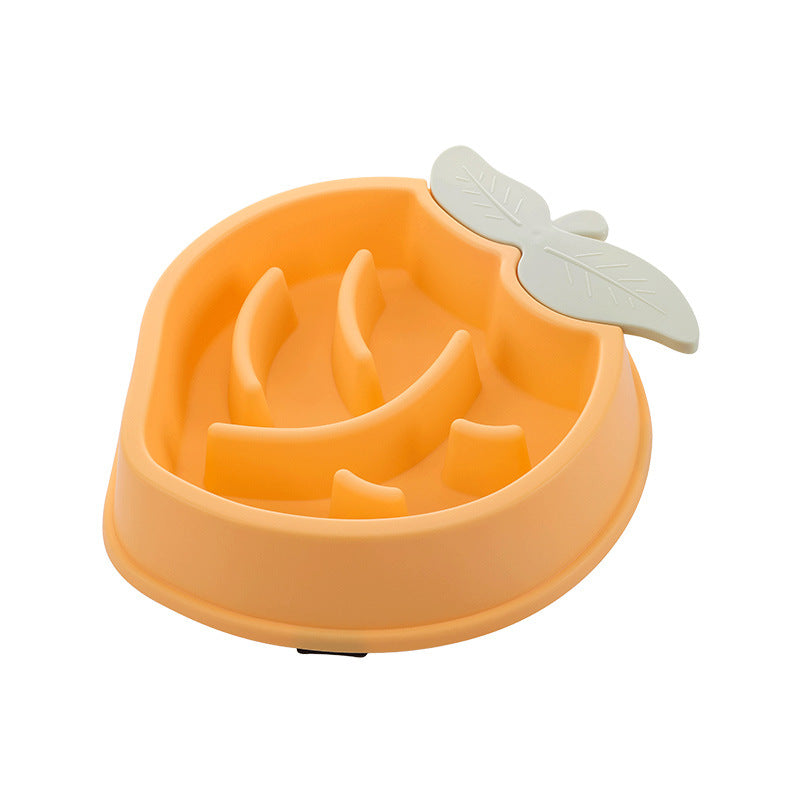 Dog Bowl Slow Feeder Non-Slip Anti-Gulping Diet Eating Dish - Detail Angle 6 | Majestic Pet Kingdom