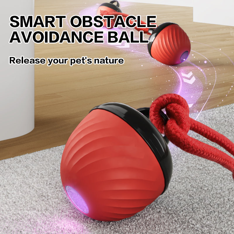 Dog Ball Toy Automatic 3-Mode Electronic Interactive Bouncing - Detail Angle 4 | Majestic Pet Kingdom