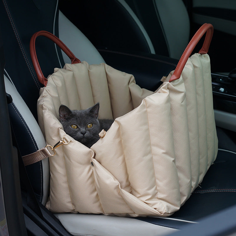 Pet Nest Travel Cat Nest Dog Nest Cage Mat Handbag Car Dual Use Winter Warmth - Majestic Pet Kingdom