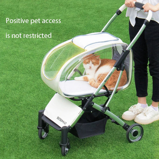 fashionable-pet-dog-cats-four-wheeled-cart-lightweight-foldable-separable-when-going-out-small-medium-sized-pets-dog-stroller-luxury-view-1 | Majestic Pet Kingdom