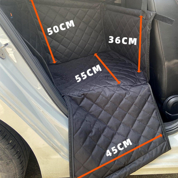 Dog Car Seat Cover Anti-Dirty Waterproof Travel Safety Booster - Detail Angle 2 | Majestic Pet Kingdom