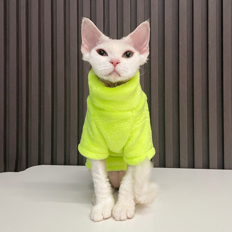 Fashion Personality Ren Fa Cai Hairless Cat Clothes - Majestic Pet Kingdom