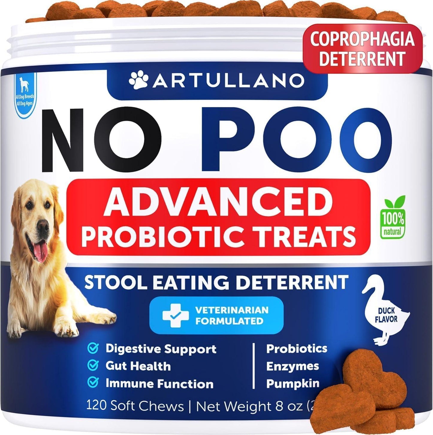 No Poo Chews for Dogs - Coprophagia Stool Deterrent