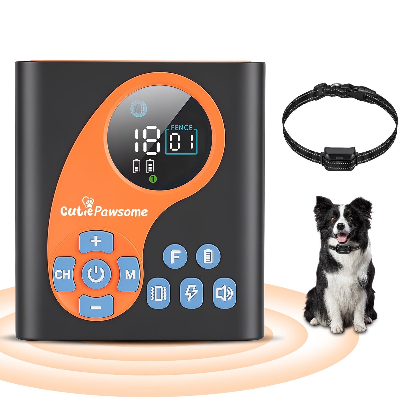 Wireless Dog Fence System with Training Collar - 722FT Range | Purrfect Pet Kingdom