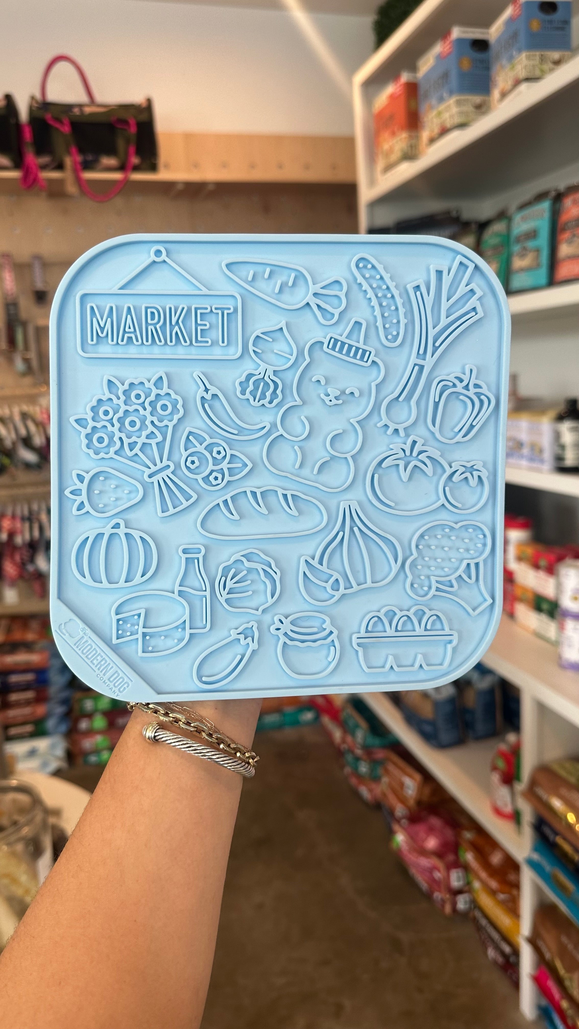Farmer's Market Lick Mat – Enrichment & Anxiety Relief
