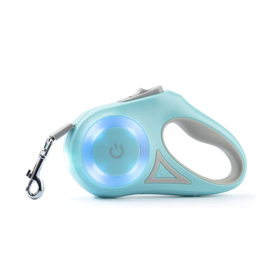 Glowing Luminous Automatic Retractable Dog Leash Rope