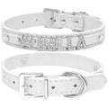 Personalized Cat Collar Rhinestone Puppy Small Dogs Collars.............